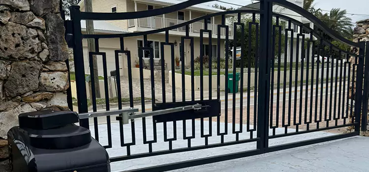 Swing Gate Opener with Keypad Cupertino